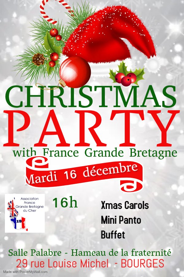 In December : Christmas Parties & Pantomimes
