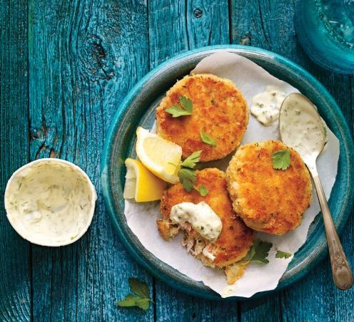 Crab-cakes & Coleslaw, recettes de Suzanne