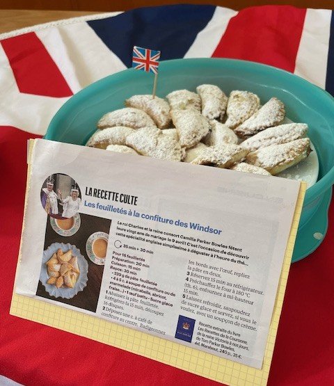 Feuilletés à a confiture des Windsor